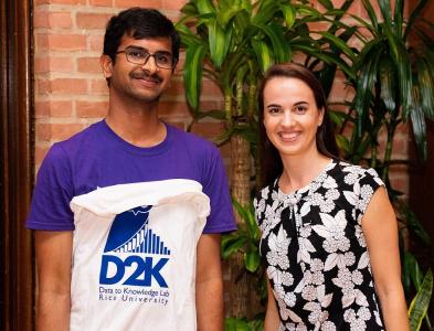 Yashwanth Venati wins HackRice 8 Data Science Track