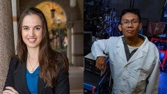 Genevera Allen, Associate Professor, ECE and Linan Zhou is recognized with the 2020 Outstanding Postdoctoral Research Award